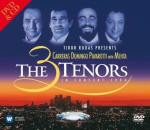 Luciano Pavarotti Plácido Dom - The 3 Tenors In Concert 1994 in the group Minishops / Pavarotti at Bengans Skivbutik AB (1847222)
