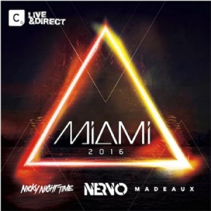 Blandade Artister - Miami 2016 - Mixed By Nervo in the group CD / Dans/Techno at Bengans Skivbutik AB (1868949)