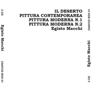 Macchi Egisto - Il Desrto/Pittura Comt./Pittura Mod in the group CD / Pop at Bengans Skivbutik AB (1874339)