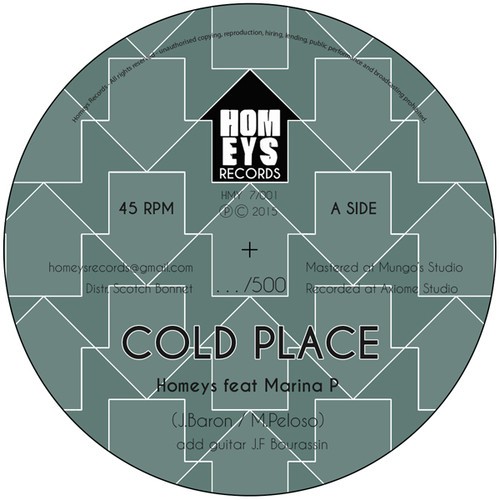 Homeys - Cold Place in the group VINYL / Rock at Bengans Skivbutik AB (1876315)