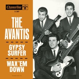 Avantis The - Gypsy Surfer / Wax 'Em Down (Blue V in the group VINYL / Rock at Bengans Skivbutik AB (1876431)