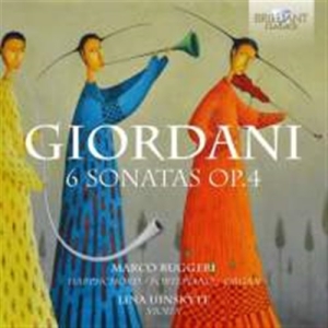 Giordani Tommaso - Sonatas, Op. 4 in the group CD / Klassiskt at Bengans Skivbutik AB (1881648)