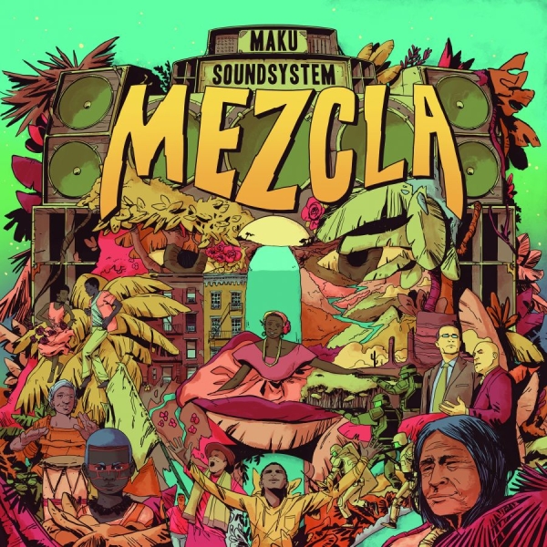 M.A.K.U. Soundsystem - Mezcla in the group VINYL / Worldmusic/ Folkmusik at Bengans Skivbutik AB (1891222)