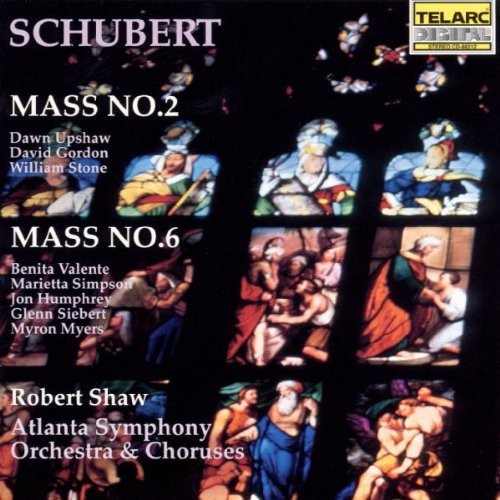 Atlanta Symp Orch/Shaw - Schubert: Mass No 2 & 6 in the group CD / Pop at Bengans Skivbutik AB (1901862)