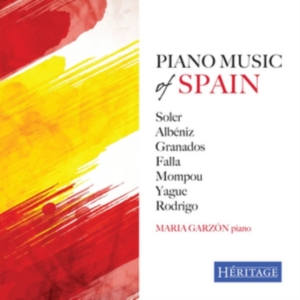 Garzon Maria - Piano Music Of Spain in the group CD / Pop-Rock at Bengans Skivbutik AB (1908106)