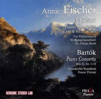 Mozart/Bartok:Piano Concertos - Annie Fischer/Bavarian Radio Orch. in the group CD / Klassiskt at Bengans Skivbutik AB (1911027)