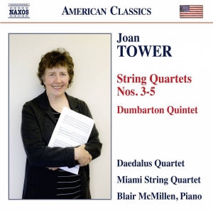 Tower Joan - String Quartets Nos. 3-5 in the group Externt_Lager /  at Bengans Skivbutik AB (1911042)