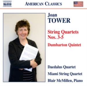 Tower Joan - String Quartets Nos. 3-5 in the group Externt_Lager /  at Bengans Skivbutik AB (1911042)