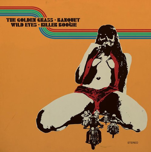 Golden Grass/Killer Boogie/Wild Eye - 4-Way Split - Ltd.Ed. in the group VINYL / Bestsellers at Bengans Skivbutik AB (1921724)