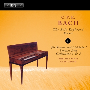Bach C P E - Solo Keyboard Music, Vol. 31 in the group Externt_Lager /  at Bengans Skivbutik AB (1927390)