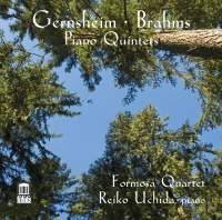 Brahms / Gernsheim - Piano Quintets in the group CD / Klassiskt at Bengans Skivbutik AB (1947631)