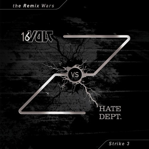 16 Volt Vs Hate Dept. - Remix Wars Volume 3 (Red Vinyl) in the group VINYL / Rock at Bengans Skivbutik AB (1951398)