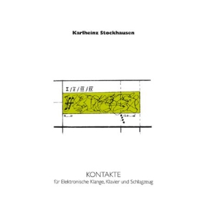 Stockhausen Karlheinz - Kontakte in the group VINYL / Pop at Bengans Skivbutik AB (1951521)