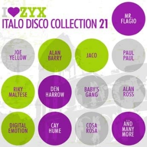 Various Artists - Zyx Italo Disco Collection 21 in the group CD / Dance-Techno,Pop-Rock at Bengans Skivbutik AB (1954140)