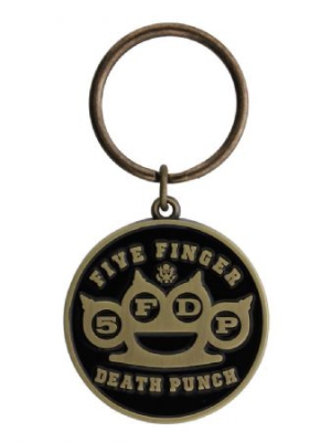 Five Finger Death Punsch - Ffdp Knuckle Keychain in the group MERCHANDISE / Keyring / Heavy Metal at Bengans Skivbutik AB (1957467)