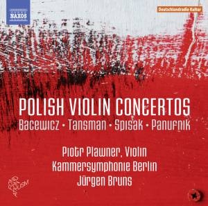 Various - Polish Violin Concertos in the group Externt_Lager /  at Bengans Skivbutik AB (1967949)