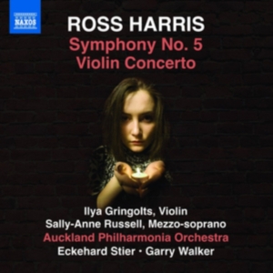 Harris Ross - Symphony No. 5 / Violin Concerto in the group Externt_Lager /  at Bengans Skivbutik AB (1967951)