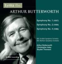 Butterworth Arthur - Symphonies Nos. 1, 2 & 4 in the group Externt_Lager /  at Bengans Skivbutik AB (2003818)