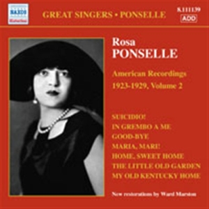 Rosa Ponselle - American Recordings Vol. 2 in the group Externt_Lager /  at Bengans Skivbutik AB (2006101)