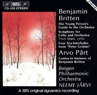 Britten/Pärt - Young Persons Guide To The Orc in the group Externt_Lager /  at Bengans Skivbutik AB (2006389)