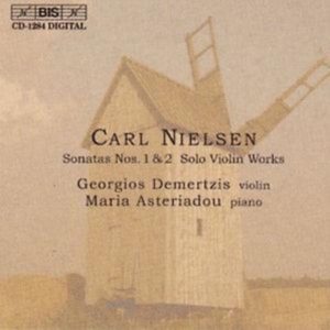 Nielsen Carl - Violin Sonatas 1 & 2 in the group Externt_Lager /  at Bengans Skivbutik AB (2006404)