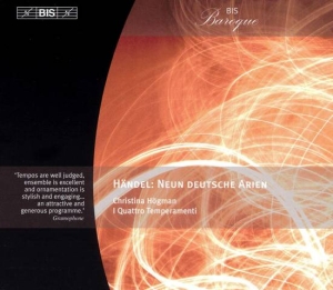 Handel George Frideric - Neun Deutsche Arien in the group Externt_Lager /  at Bengans Skivbutik AB (2006468)