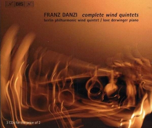 Danzi/Love Derwinger - Complete Wind Quintets in the group Externt_Lager /  at Bengans Skivbutik AB (2006490)