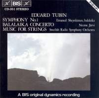 Tubin Eduard - Symphony 1 /Balalaika Conc in the group Externt_Lager /  at Bengans Skivbutik AB (2006616)