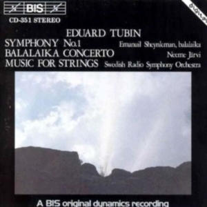 Tubin Eduard - Symphony 1 /Balalaika Conc in the group Externt_Lager /  at Bengans Skivbutik AB (2006616)