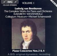 Beethoven Ludwig Van - Piano Concertos 2 & 4 in the group Externt_Lager /  at Bengans Skivbutik AB (2006753)