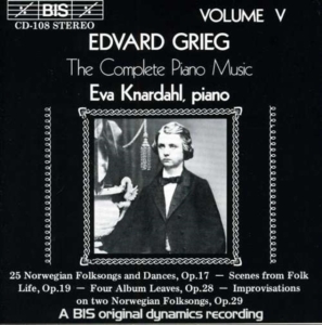 Grieg Edvard - Complete Piano Music Vol 5 in the group Externt_Lager /  at Bengans Skivbutik AB (2006760)