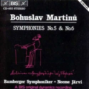 Martinu Bohuslav - Symphony 5/6 in the group Externt_Lager /  at Bengans Skivbutik AB (2006766)