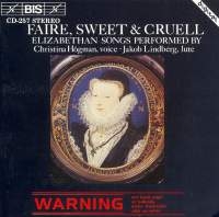 Various - Elizabethan Songs in the group Externt_Lager /  at Bengans Skivbutik AB (2006844)