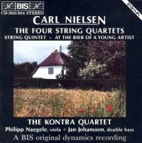 Nielsen Carl - 4 String Quartet /Str Quintet in the group Externt_Lager /  at Bengans Skivbutik AB (2006854)