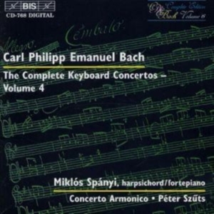Bach Carl Philipp Emanuel - Keyb Concertos Vol 4 in the group Externt_Lager /  at Bengans Skivbutik AB (2006912)