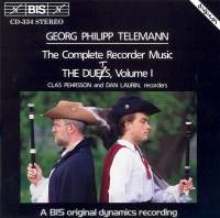 Telemann Georg Philipp - Complete Recorder Music Vol 1 in the group Externt_Lager /  at Bengans Skivbutik AB (2007150)