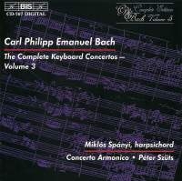 Bach Carl Philipp Emanuel - Keyboard Concertos Vol 3 in the group Externt_Lager /  at Bengans Skivbutik AB (2007196)