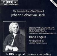 Bach Johann Sebastian - Organ Music Vol 7 in the group Externt_Lager /  at Bengans Skivbutik AB (2007202)