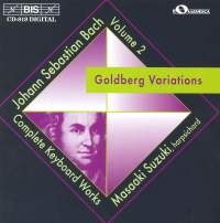 Bach Johann Sebastian - Goldberg Variationer in the group CD / Klassiskt at Bengans Skivbutik AB (2007280)