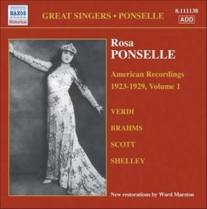 Ponselle Rosa - Edition Vol 1 in the group CD / Klassiskt at Bengans Skivbutik AB (2007397)