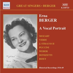 Various - Berger - A Vocal Portait in the group Externt_Lager /  at Bengans Skivbutik AB (2007401)