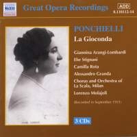 Ponchielli Amilcare - Gioconda in the group CD / Klassiskt at Bengans Skivbutik AB (2007418)