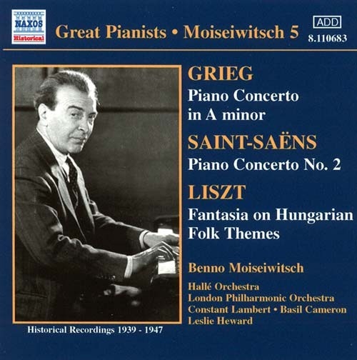 Various - Moiseiwitsch 5 in the group CD / Bestsellers at Bengans Skivbutik AB (2007449)