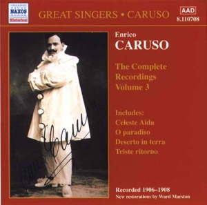 Various - Caruso Complete Recordings Vol in the group Externt_Lager /  at Bengans Skivbutik AB (2007457)