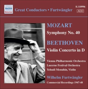 Mozart - Symphony No.40 in the group Externt_Lager /  at Bengans Skivbutik AB (2007491)