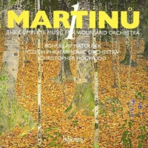 Martinu - Music For Violin And Orchestra in the group OTHER / Övrigt /  at Bengans Skivbutik AB (2007544)