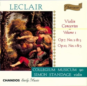 Leclair - Violin Concertos Vol I in the group Externt_Lager /  at Bengans Skivbutik AB (2007732)