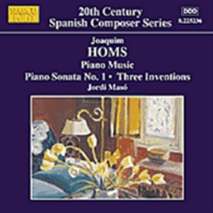 Homs Joaquin - Piano Music Vol 2 in the group CD / Klassiskt at Bengans Skivbutik AB (2007950)