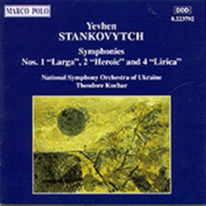 Stankovytch Yevhen - Symphony 1 2/4 in the group CD / Klassiskt at Bengans Skivbutik AB (2008055)