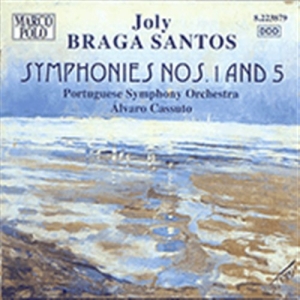 Braga-Santos Joly - Symphony 1 5 in the group Externt_Lager /  at Bengans Skivbutik AB (2008115)